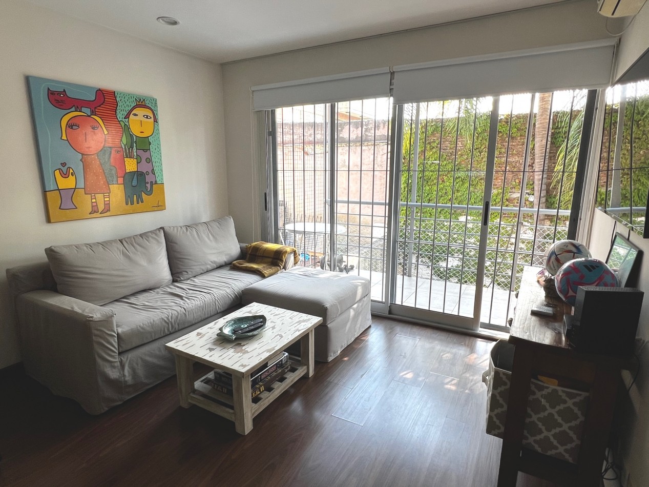 Departamento en  venta, dos amplios ambientes con cochera en San Fernando