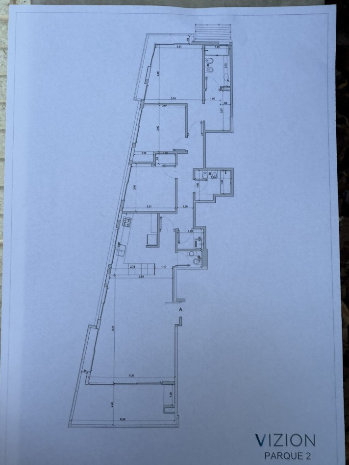 Departamento en San Isidro en alquiler con balcon terraza y cochera  a estrenar