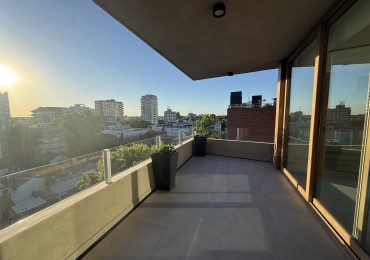Departamento en San Isidro en alquiler con balcon terraza y cochera  a estrenar